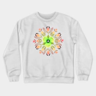 Flower Composition Crewneck Sweatshirt